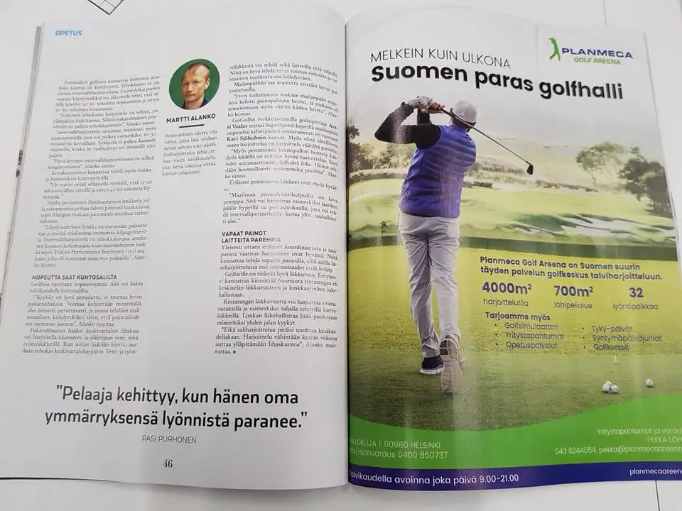 Planmeca Areena golf areena